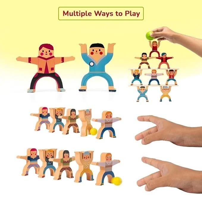 ORIGINAL | Hercules Wooden Jenga  Balancing Toy